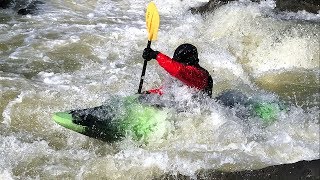 Whitewater Kayaking Arkansas Cossatot State Park [upl. by Ettennaej]