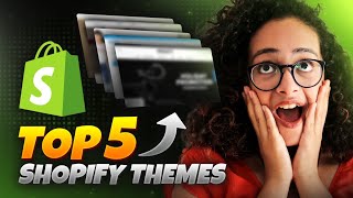 TOP 5 BEST FREE SHOPIFY THEMES [upl. by Anaerdna980]