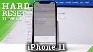 Hard Reset iPhone 11  How to Factory Reset iPhone 11 [upl. by Otho]