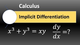 Implicit Differentiation [upl. by Ytteb239]