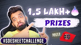 Strivers SDE SHEET CHALLENGE  Best Way to Get INTERVIEW READY in 60 DAYS  15L PRIZES 🔥 [upl. by Ewolram916]