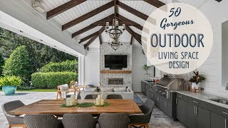 50 Gorgeous Outdoor Room Design Ideas Patio Living Spaces  Ankit Kapoor [upl. by Stock]