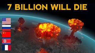 World Nuclear War 3 AI Simulation  Russia NATO China North Korea France UK [upl. by Libyc]