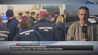 Rendőrökre lőttek embercsempészek [upl. by Lampert]