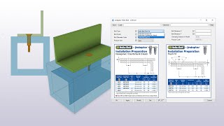 Tekla Structures 2022 – How to use the Lindapter expansion bolts plugin [upl. by Anilos912]