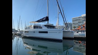 New to the market a 2015 40 Leopard Sailing Catamaran Sailboat for sale for sale By Ian Van Tuyl [upl. by Eninotna]