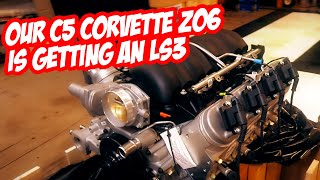 Unboxing our 530HP BluePrint Engines LS3 Crate Motor [upl. by Yrtua]