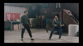 Jackie Chans quotProtector The 威龍猛探quot–Warehouse fight scene the Film Whisperer HIGH DEF remaster [upl. by Aniham]