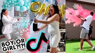 BEST Pregnancy Gender Reveal TikTok Compilation Tiktok Gender Reveal Boy or Girl [upl. by Victory102]