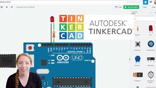 Blink an LED With Arduino in Tinkercad [upl. by Ettenwad252]