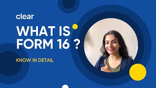 What is Form 16 How to Read Form 16  ComponentsPart A and Part B [upl. by Rubie]