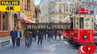 Istanbul Turkey 🇹🇷 July 2023 4K walking tour [upl. by Brechtel]