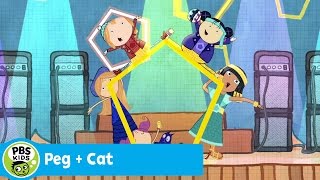 PEG  CAT  The Pentagirls Song  PBS KIDS [upl. by Orion]