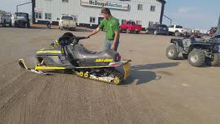 1999 Ski Doo Mach z 800 snowmobile [upl. by Auoz]