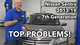 Top 5 Problems Nissan Sentra Sedan 201319 7th Generation [upl. by Ailido660]