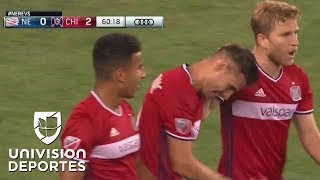 Argentino Luis Solignac sigue encendido y marca el segundo gol para Chicago  MLS [upl. by Yllib]