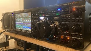 YAESU FTDX101D  DNRVC TUNE 1 of 3 Videos [upl. by Urion870]