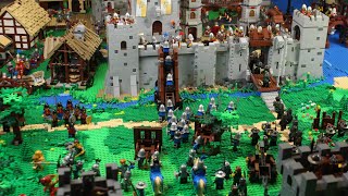 LEGO Castle MOC  Massive World Overview [upl. by Adabelle681]