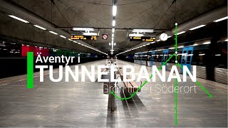 Äventyr i Tunnelbanan del 1 Grön linje i söderort [upl. by Aubine]