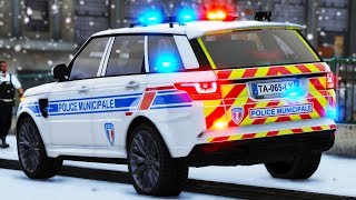 GTALSPDFR PATROUILLE TRÈS AGITÉ  POLICE MUNICIPALE 186 [upl. by Otrebliw]