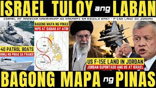 SABAH KASAMA NA SA BAGONG MAPA PILIPINAS BUMILI NG 40 BARKO JORDAN TUMULONG SA ISRAEL AT AMERIKA [upl. by Haimehen]