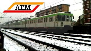 Neve Sulla Metropolitana MM2 Di Milano [upl. by Semaj]