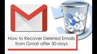 How To Retrieve Deleted Emails From Gmail [upl. by Mendez]