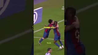 When Mbappe tried to copy Messi 🤣 [upl. by Anaibaf]