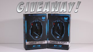 Giveaway Zelotes C12 Gaming Mouse [upl. by Ez]