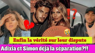 ADIXIA ET SIMON SE SONTILS SÉPARÉS ENFIN LA VÉRITÉ SUR LEUR DISPUTE PAR AQABABE LMVSMONDE [upl. by Allison]