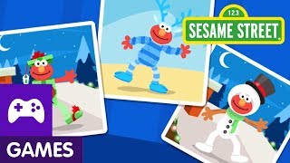 Sesame Street Holiday Dress Up Time  Game Video [upl. by Yerd500]