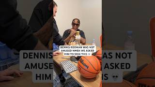 We were hoping for a better reaction ngl 😂 WTSI DennisRodman NBA nutcracker [upl. by Trebled]