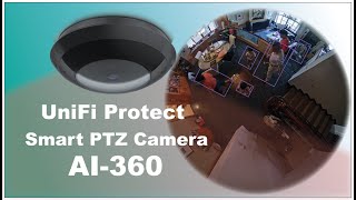 UniFi protect Smart Fisheye Camera  AI360 [upl. by Aryc518]