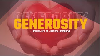 Nov 10Generosity Ramseyer Presbyterian Church [upl. by Porta]