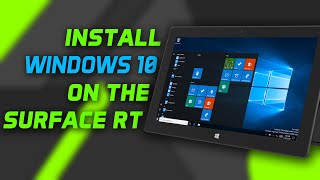 How to install Windows 10 build 15035 Insider Preview on the Surface RT 1 and 2 💻 [upl. by Remmos]