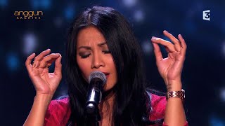 Anggun  La Neige Au Sahara Live on Du côté de chez Dave  France 3 10116 [upl. by Eilrac565]