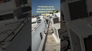 Revisión de cerca electrica después de repararla  cables cortados … [upl. by Pineda380]