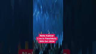 Neha Kakkar Live in Panchkula  19th Oct 2024 [upl. by Rhee]