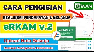 Cara Pengisian Realisasi Pendapatan dan Realisasi Belanja di ERKAM v2 2023  ERKAM KEMENAG 2023 [upl. by Adnahsed]