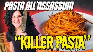 Spaghetti all’Assassina “ASSASSINS PASTA”  How to Make the Authentic Italian Recipe [upl. by Sower]