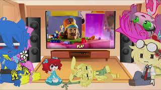 Poppy playtime react to “the toy box” a music video [upl. by Melac]