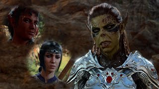 Companions React to Recruiting laezel baldursgate3 darkurge [upl. by Ihsoyim]