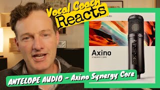 Axino Synergy Core  Vocal Coach REACTS [upl. by Nyre]