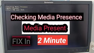 How To Fix Checking Media Presence In Window 1011How To Fix Checking Media PresentStart Over IPv4 [upl. by Eiahpets]