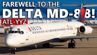 FLYING A 29YEAROLD MD88 The End of an Era at Delta Air Lines [upl. by Dorion113]