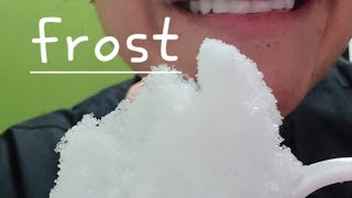 freezer frost asmr [upl. by Pachston]