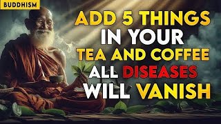 Add 5 INGREDIENTS In Your TEA amp COFFEE  All DISEASES Will Be FINISHED  Buddhism  Zen Stories [upl. by Backler]