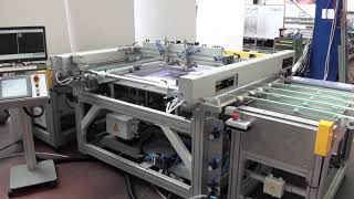 Thieme 3000GS  macchina serigrafica per vetro [upl. by Airtemak]