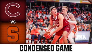 Colgate vs Syracuse Condensed Game  202324 ACC Mens Basketball [upl. by Reyem283]