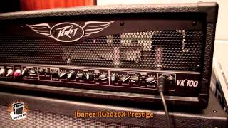 review  Peavey ValveKing 100 5 different guitars  ampsonaircom [upl. by Hanas777]